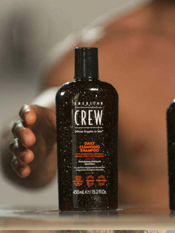 American Crew Daily Cleansing Shampoo 250ml VEGAN and SILICONE-FREE